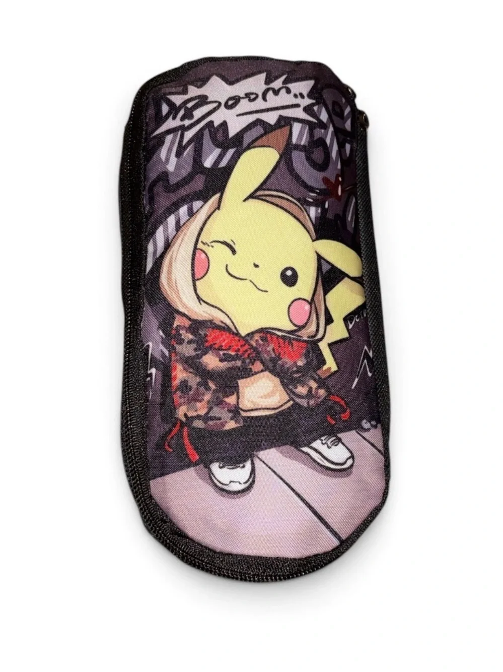 Pikachu Kids Backpack, Lunch Bag & Pencil Case Set - Black